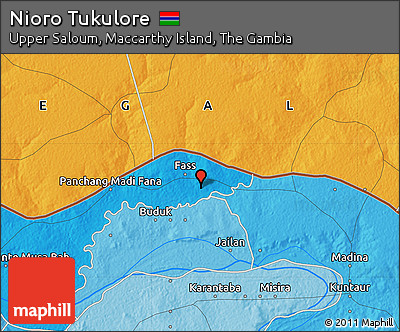 Political Map of Nioro Tukulore
