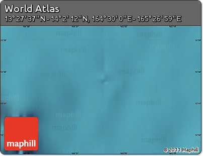 Satellite Map of the Area around 13° 44' 54" N, 164° 58' 29" E