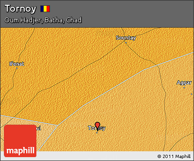 Political 3D Map of Tornoy