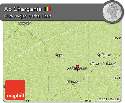 Physical Map of Ab Charganie