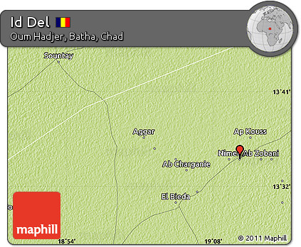 Physical Map of Id Del