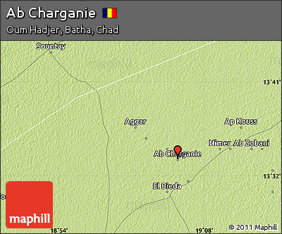 Physical Map of Ab Charganie
