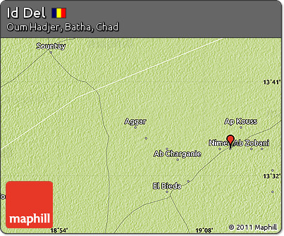 Physical Map of Id Del