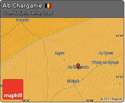 Political Map of Ab Charganie