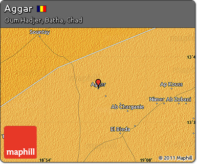 Political Map of Aggar