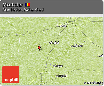 Physical 3D Map of Mortcho
