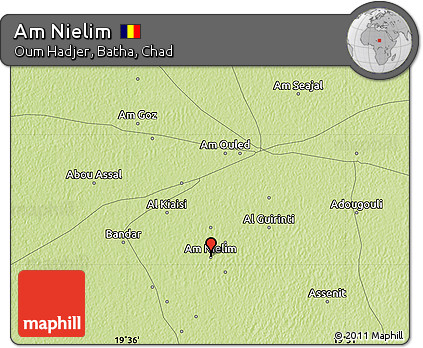 Physical Map of Am Nielim