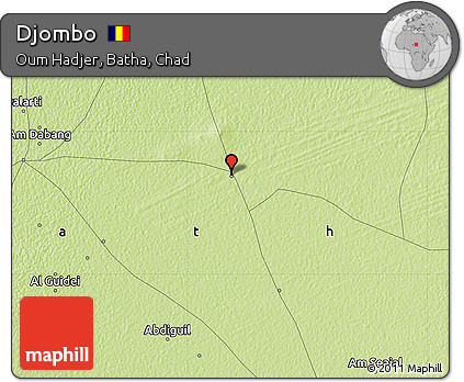 Physical Map of Djombo