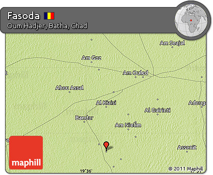 Physical Map of Fasoda