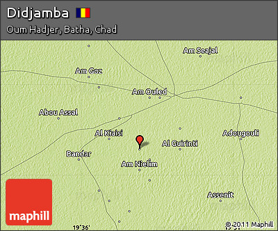 Physical Map of Didjamba