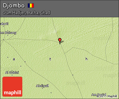 Physical Map of Djombo