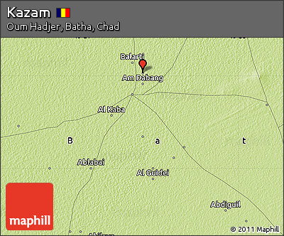 Physical Map of Kazam