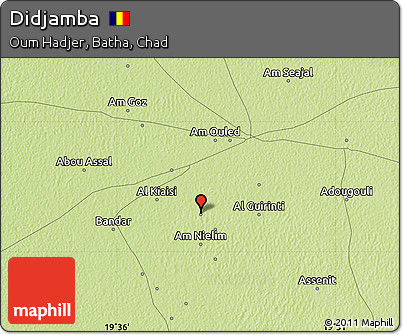 Physical Map of Didjamba