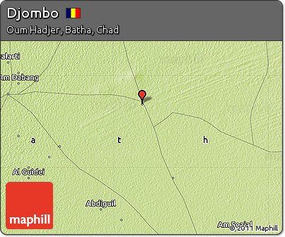 Physical Map of Djombo