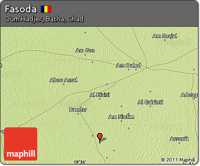 Physical Map of Fasoda