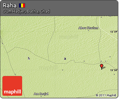 Physical Map of Raha