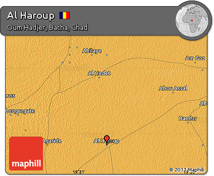 Political Map of Al Haroup