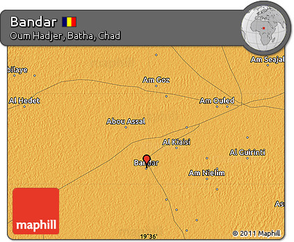 Political Map of Bandar