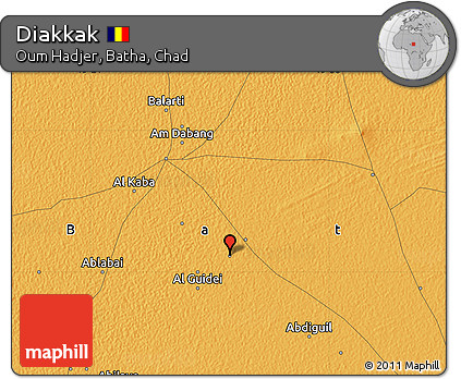 Political Map of Diakkak