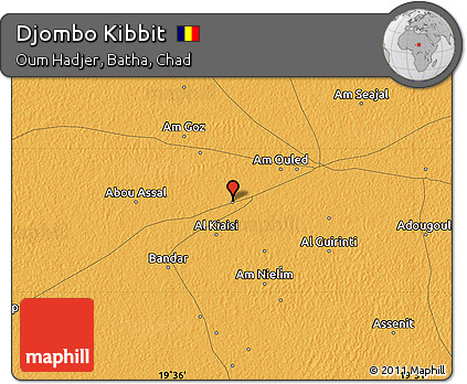 Political Map of Djombo Kibbit