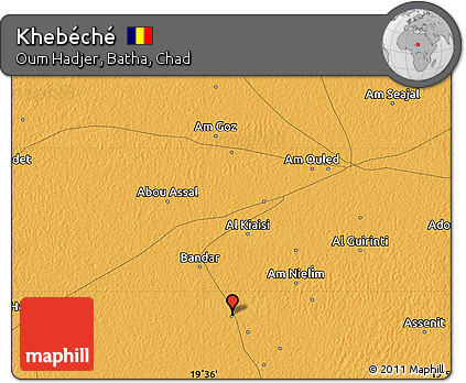 Political Map of Khebéché
