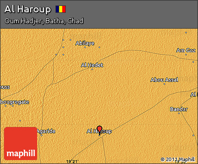 Political Map of Al Haroup