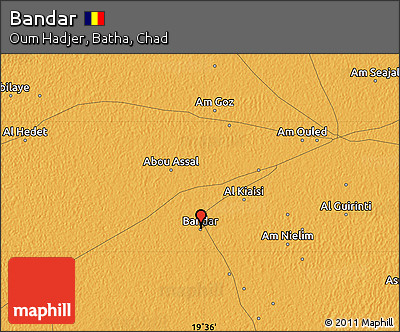 Political Map of Bandar