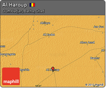 Political Map of Al Haroup