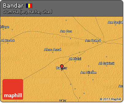 Political Map of Bandar