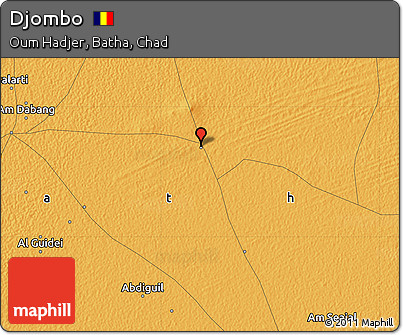 Political Map of Djombo