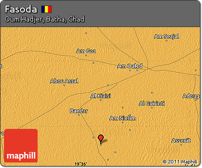 Political Map of Fasoda