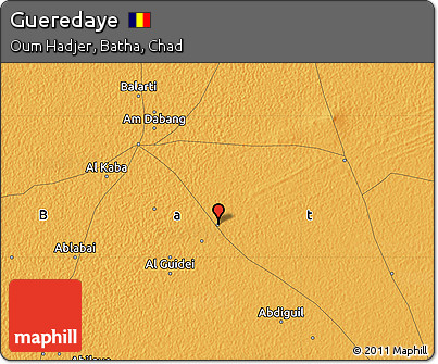 Political Map of Gueredaye