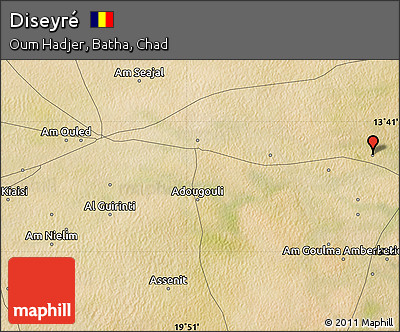 Satellite Map of Diseyré