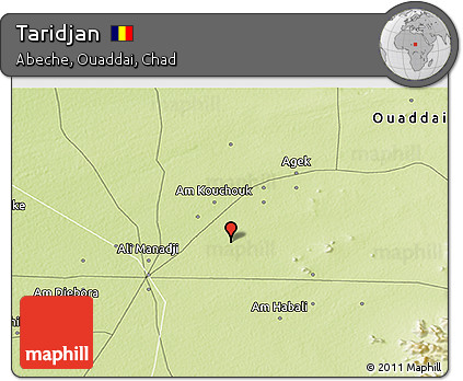 Physical 3D Map of Taridjan