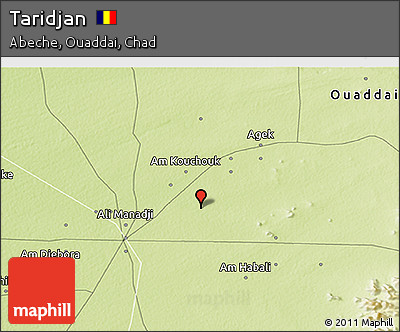 Physical 3D Map of Taridjan