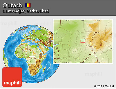 Physical Location Map of Outach