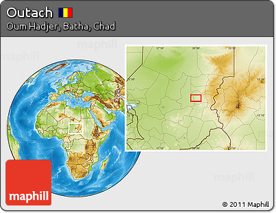 Physical Location Map of Outach