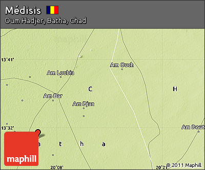 Physical Map of Médisis