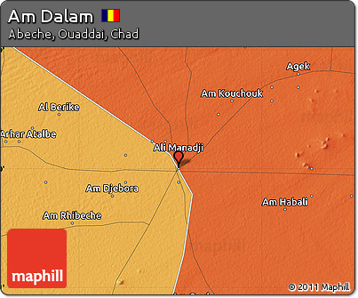 Political Map of Am Dalam