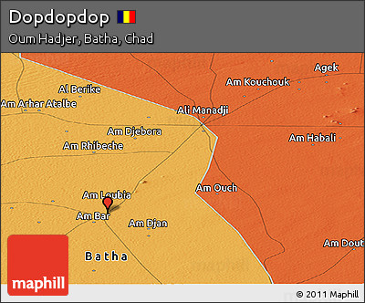 Political Panoramic Map of Dopdopdop