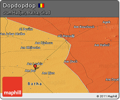 Political Panoramic Map of Dopdopdop