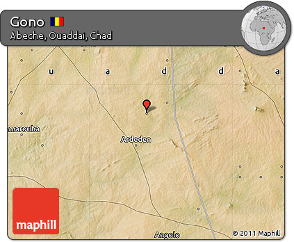 Satellite Map of Gono