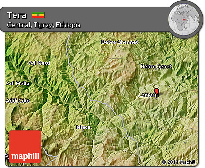 Satellite 3D Map of Tera