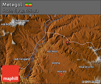 Physical Map of Metegol