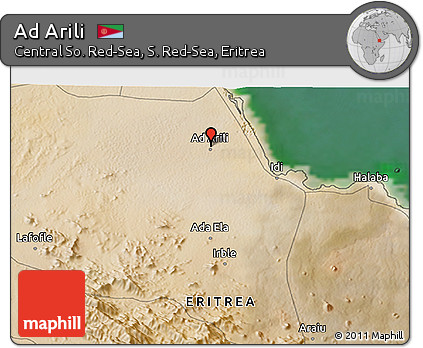 Satellite 3D Map of Ad Arili