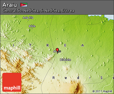 Physical Map of Araiu