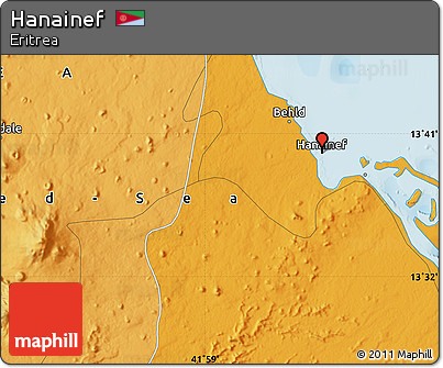 Political Map of Hanainef