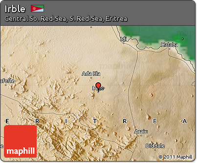 Satellite Map of Irble