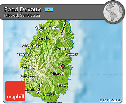 Physical Map of Fond Devaux