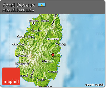 Physical Map of Fond Devaux